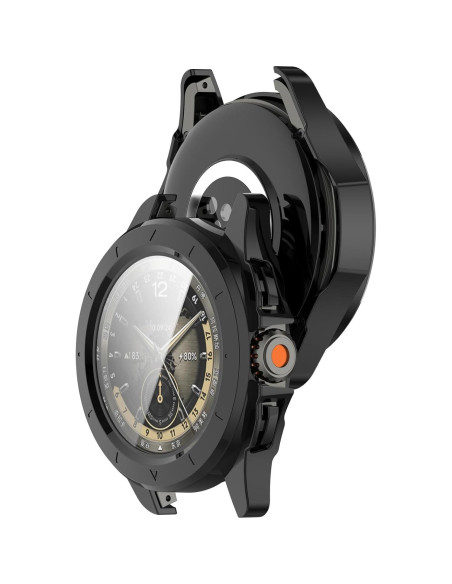 Funda Protectora PC con Vidrio Templado para Xiaomi Watch S4 Sport