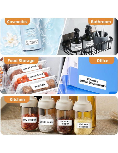 3 Rollos Papel Térmico 15x50mm Peweglow para Etiquetas