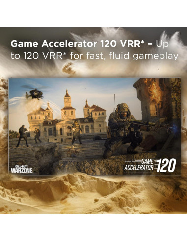 TCL Televisor QLED 4K 165 cm Fire TV Dolby Atmos 65Q651F