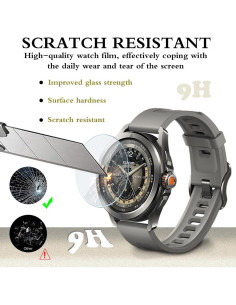 Protector de Pantalla Vidrio Templado para Xiaomi Watch S4 Sport 2