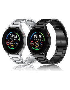 Correas de Metal para Smartwatch Xiaomi 22mm - Paquete de 2