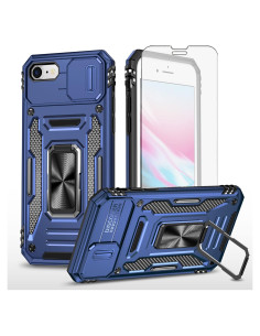 Funda Asuwish para iPhone 7 Plus 8 Plus con Protector