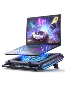 Pad de Enfriamiento Llano V10 para Laptop 13-17.3" RGB