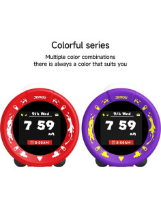 Funda Protectora Silicona JEMDO para Reloj Nintendo Roja 2