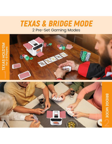 Barajador y Repartidor Automático Proshine 2025 para 12 Jugadores