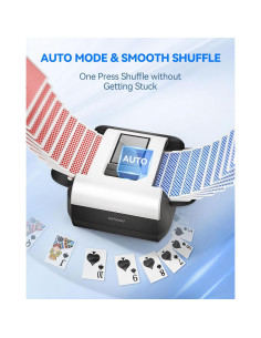 Máquina Automática de Barajar Cartas KPAW X1 - Portátil y Silenciosa 2