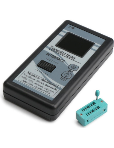 Medidor LCR DROK 300427 Transistores Diodos Capacitores