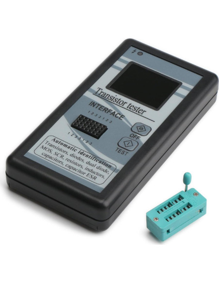 Medidor LCR DROK 300427 Transistores Diodos Capacitores