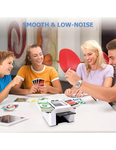 Barajador Automático de Cartas Adehoei Blanco 2000mAh