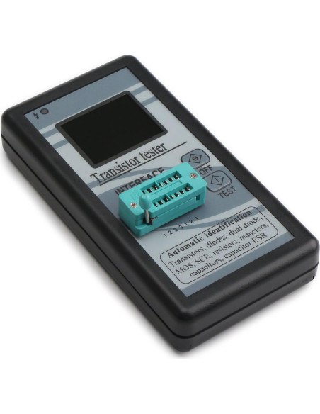 Medidor LCR DROK 300427 Transistores Diodos Capacitores