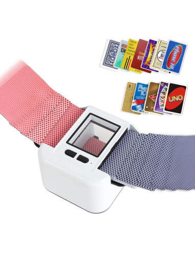 Barajador Automático de Cartas Adehoei Blanco 2000mAh