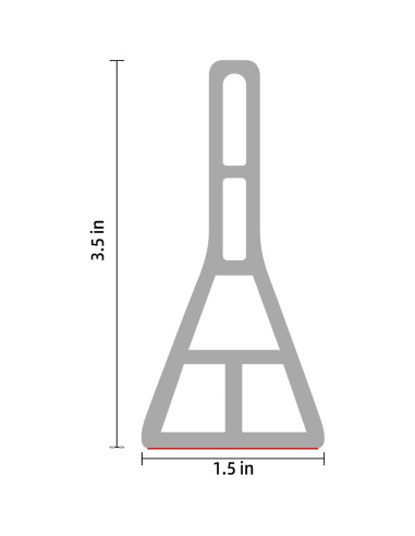 Tapón de Agua Raycity 74cm x 8.89cm Blanco Ducha