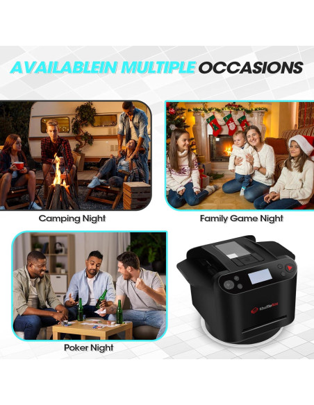 Barajador y Repartidor Automático ShuffleBox G1 Pro Negro