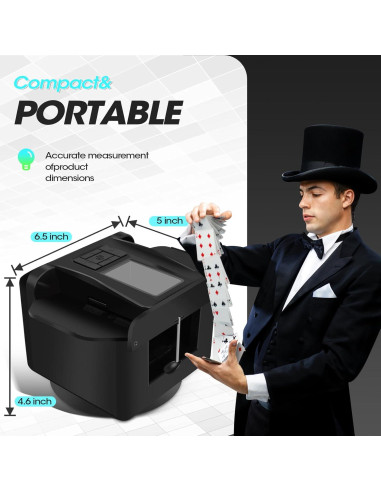 Barajador y Repartidor Automático ShuffleBox G1 Pro Negro