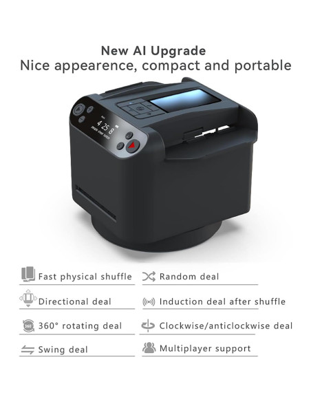 Máquina Barajadora y Repartidora Mourumg MAX-5 2 en 1