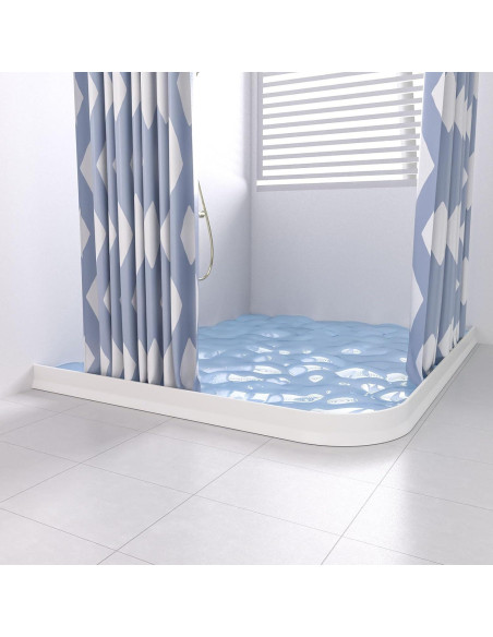 Tapón de Agua Raycity 74cm x 8.89cm Blanco Ducha