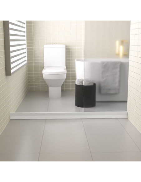 Tapón de Agua Raycity 74cm x 8.89cm Blanco Ducha