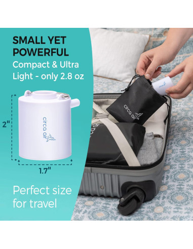 Bomba de Aire Eléctrica Circa Air Mini Portátil USB 76.5g