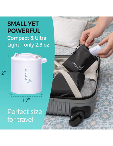 Bomba de Aire Eléctrica Circa Air Mini Portátil USB 76.5g