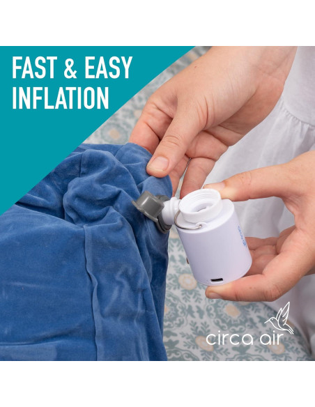 Bomba de Aire Eléctrica Circa Air Mini Portátil USB 76.5g