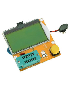Probador LCR HiLetgo LCR-T4 Digital 9V Pantalla LCD Verde