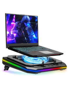 Base de Enfriamiento para Laptop MONTURA PRO RGB 12-19"