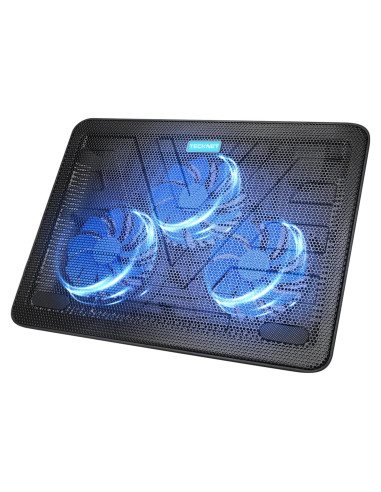 Soporte de Enfriamiento TECKNET para Laptop 12-17" USB Negro