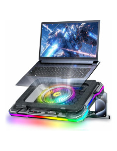 Base de Enfriamiento para Laptop Gaming KeiBn K1-5V RGB 14 cm