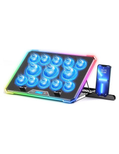 Pad de Enfriamiento para Laptop KYOLLY 13 Ventiladores 1.59kg
