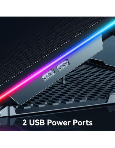 Pad de Enfriamiento para Laptop KYOLLY 13 Ventiladores 1.59kg