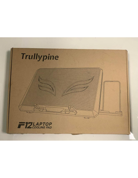 Enfriador de Laptop Trullypine 10 Ventiladores 12-17.3 Pulgadas