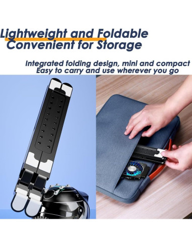 Base de Enfriamiento para Laptop BrilliantRay 11-17.3" 4 Ventiladores