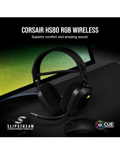 Auriculares Gaming Inalámbricos Corsair HS80 RGB - Dolby Atmos 2