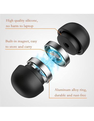 Base de Enfriamiento para Laptop COPORA Soporte Magnético