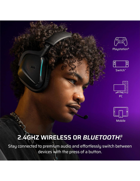 Auriculares Gaming Inalámbricos Corsair VOID V2 - 70 Hr Batería