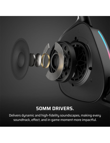 Auriculares Gaming Inalámbricos Corsair VOID V2 - 70 Hr Batería