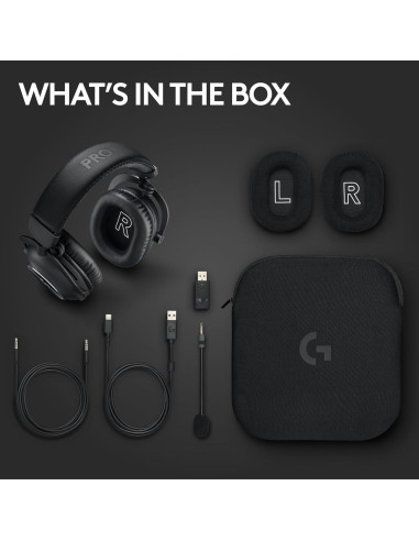 Auriculares Inalámbricos Logitech G PRO X 2 - Negro