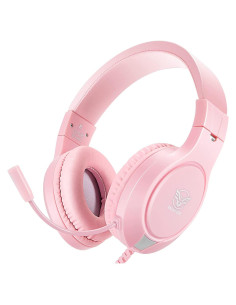 Auriculares Gaming Rosa MASACEGON H-10 Sonido Surround 3.5mm
