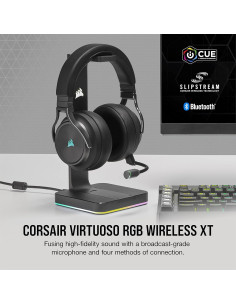 Auriculares Gaming Corsair Virtuoso RGB Wireless XT - Negro 2