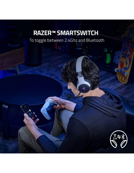 Auriculares Gaming Inalámbricos Razer Kaira Pro PS5/PC