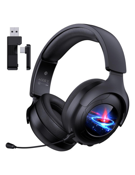 Auriculares Gaming Inalámbricos Gtheos Capitán 800 45H+ RGB