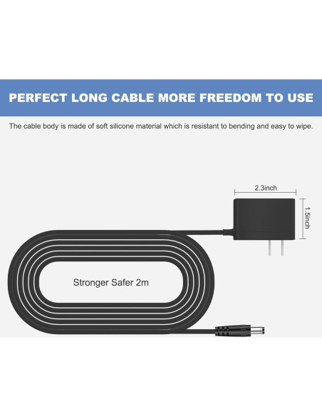 Adaptador Cargador Dreo PolyFan 311 DR-HPF001 24V 1A 2M