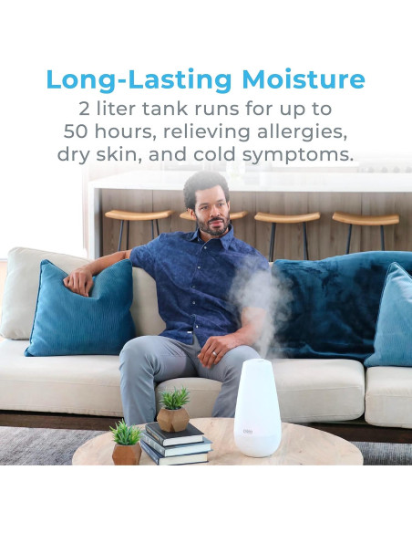 Humidificador ultrasónico 3 en 1 Pure Enrichment 2L