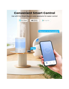 Humidificador Esemoil 2.5L WiFi Silencioso para Bebés 2