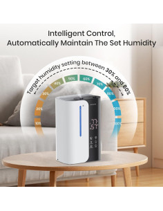 Humidificador Inteligente OGACFO 5L Niebla Fría 50H Silencioso 2