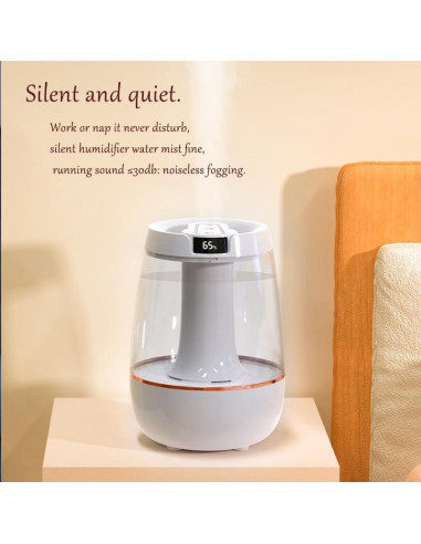 Humidificador Foxing 3L Ultra Silencioso con Luz Nocturna