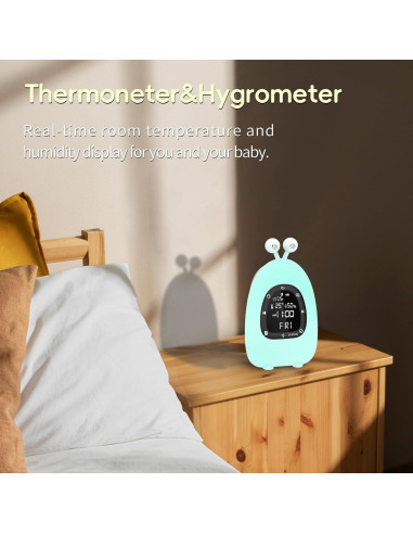 Despertador Luz Amanecer JAMYOK DE-N02 con Sonido Blanco