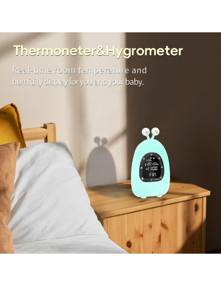 Despertador Luz Amanecer JAMYOK DE-N02 con Sonido Blanco