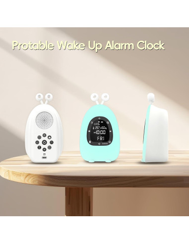 Despertador Luz Amanecer JAMYOK DE-N02 con Sonido Blanco