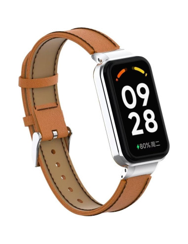 Correa de Cuero para Xiaomi Redmi Band 2 y Smart Band 8